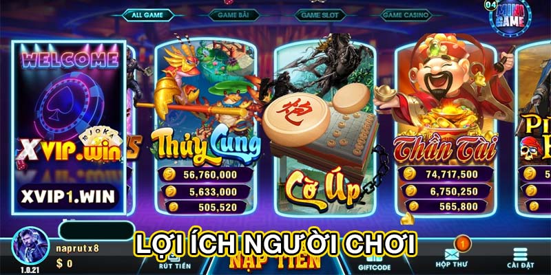Lợi ích người chơi