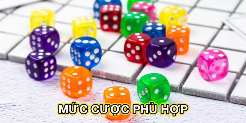 Mức cược phù hợp