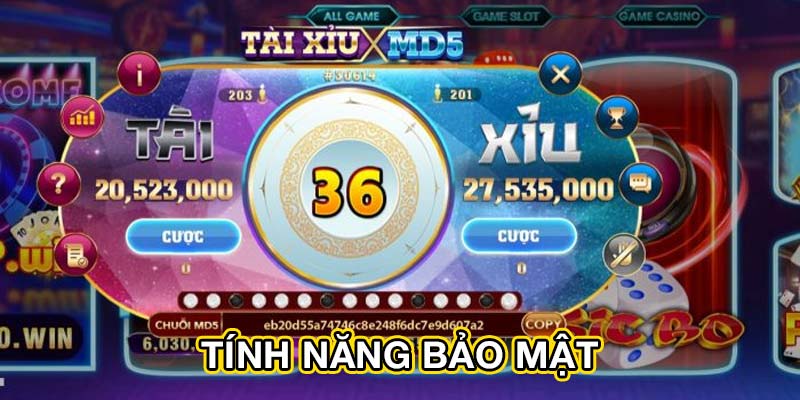 Tính năng bảo mật