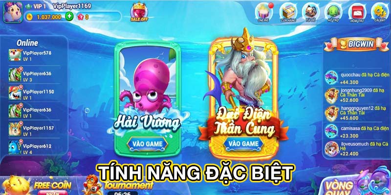 Tính năng đặc biệt